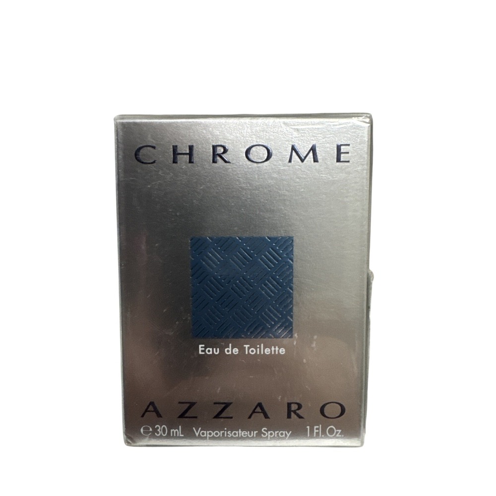 Azzaro Chrome Eau de Toilette 30ml 1oz Mens Fragrance Spray New Sealed Box